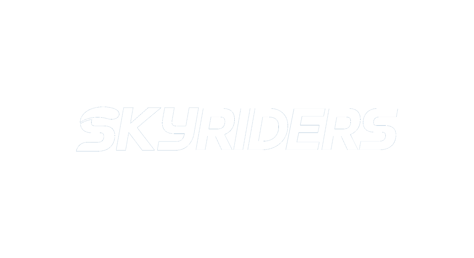 Sky Riders Paragliding & Paramotoring School - Logo White